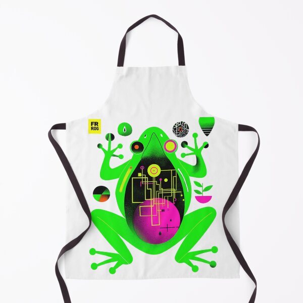 Item preview, Quantum Bloom Frog – Circuit Garden of the Unknown designed and sold by Void & Valor.