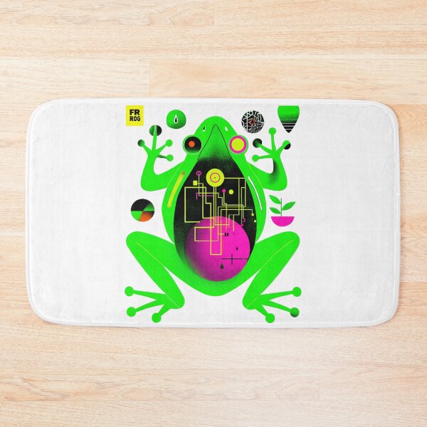 Item preview, Quantum Bloom Frog – Circuit Garden of the Unknown designed and sold by Void & Valor.