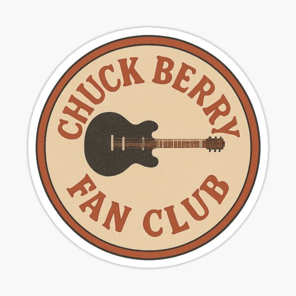 Item preview, Vintage Volume - Chuck Berry Fan Club designed and sold by Electric Menagerie.