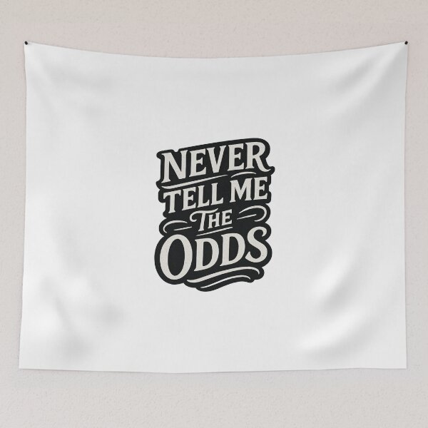 Item preview, Fearless Mindset T-Shirt – Never Tell Me the Odds designed and sold by prodesigns21.