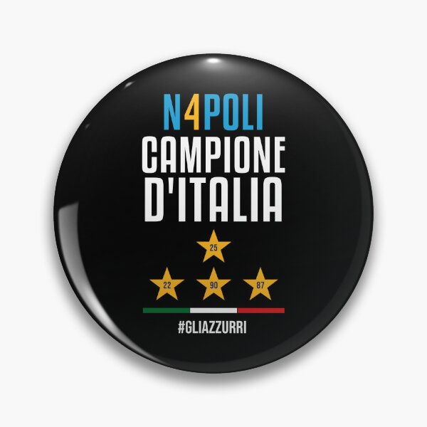 Item preview, Napoli 4th Scudetto Italian Champions 2025 designed and sold by CosmoShirts.