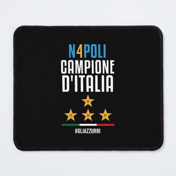 Artikelvorschau, Napoli 4. Scudetto Italienischer Meister 2025 entworfen und verkauft von CosmoShirts.