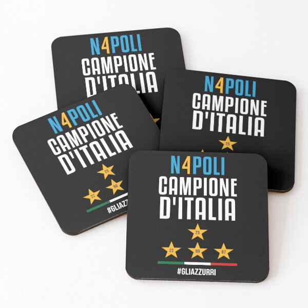 Item preview, Napoli 4th Scudetto Italian Champions 2025 designed and sold by CosmoShirts.