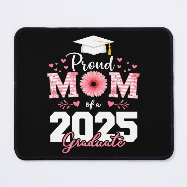 Item preview, Proud Mom of a 2025 Graduate Graduation Funny Senior Mom Family Graduation Gift designed and sold by JUSTBEELEGANT.