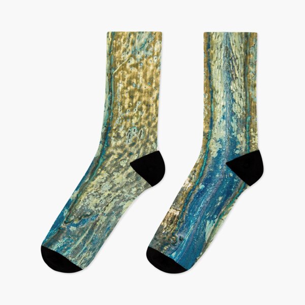 Item preview, texture of a blue wood with aged yellow stains designed and sold by felipequeiroz.