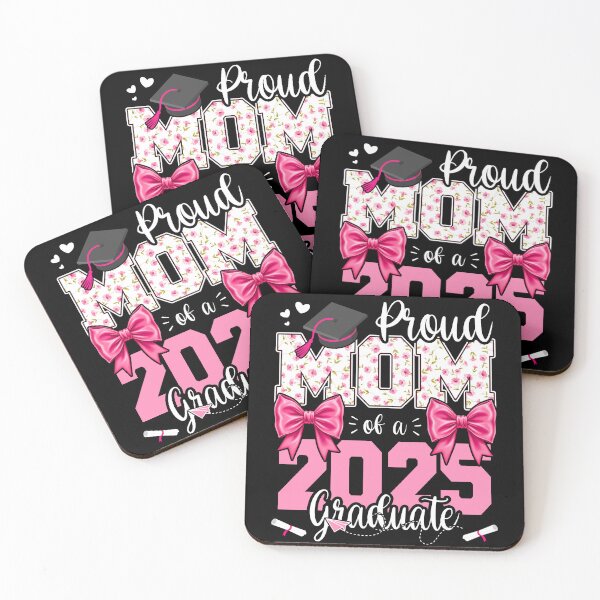 Item preview, Cute Proud Mom of a 2025 Graduate Graduation Funny Senior Mom Family Graduation Gift designed and sold by JUSTBEELEGANT.