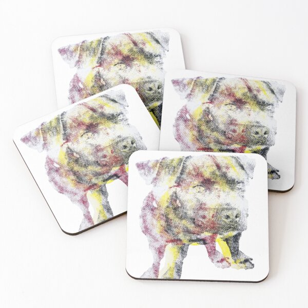 Item preview, Staffy Staring Overlapping designed and sold by Roalzy.