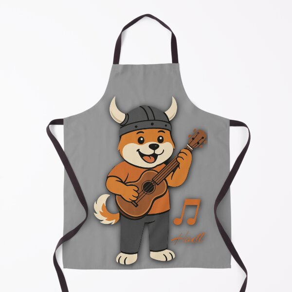 Item preview, Floki Inu - The Guitar Inu designed and sold by DigitaledbyTailor.