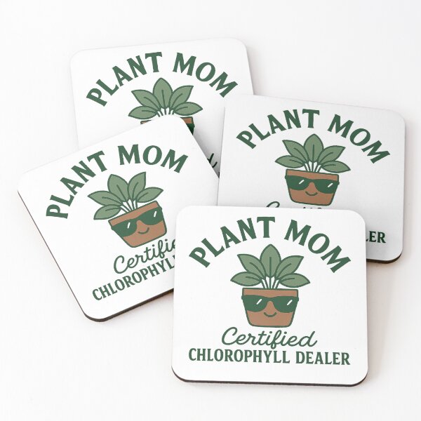 Item preview, Plant Mom – Certified Chlorophyll Dealer Funny Plant Quote designed and sold by CkerCky.