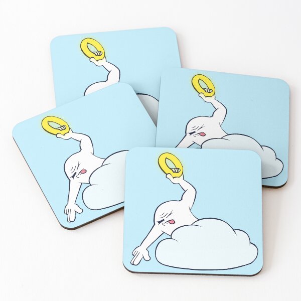 Item preview, Angel Throwing a Halo designed and sold by lowercasecomics.