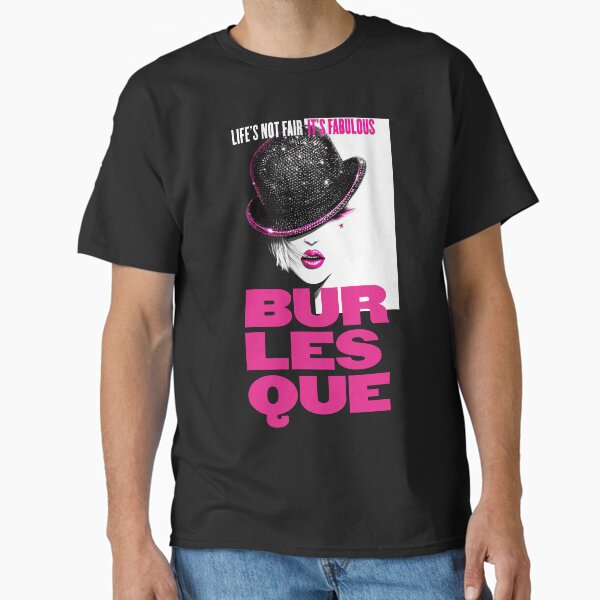 Aperçu de l'œuvre T-shirt avec logo Burlesque - la comédie musicale créée et vendue par Top-show-shirts.
