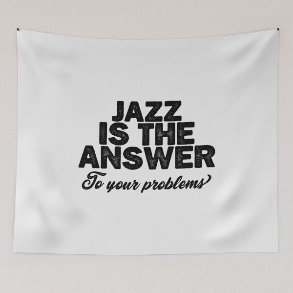 Artikelvorschau, Vintage Jazz ist die Antwort – Rusty Lettering Musikdesign für Jazzliebhaber und Musiker entworfen und verkauft von paulo silveira.