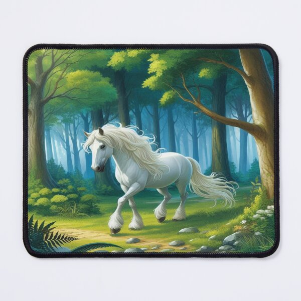 Item preview, Majestic White Horse – Elegance in motion, strength & grace in wild nature designed and sold by FotoworldEdel.
