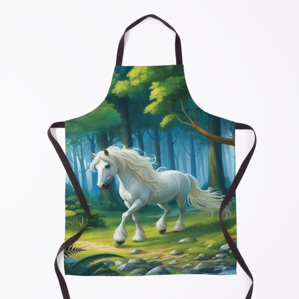 Item preview, Majestic White Horse – Elegance in motion, strength & grace in wild nature designed and sold by FotoworldEdel.