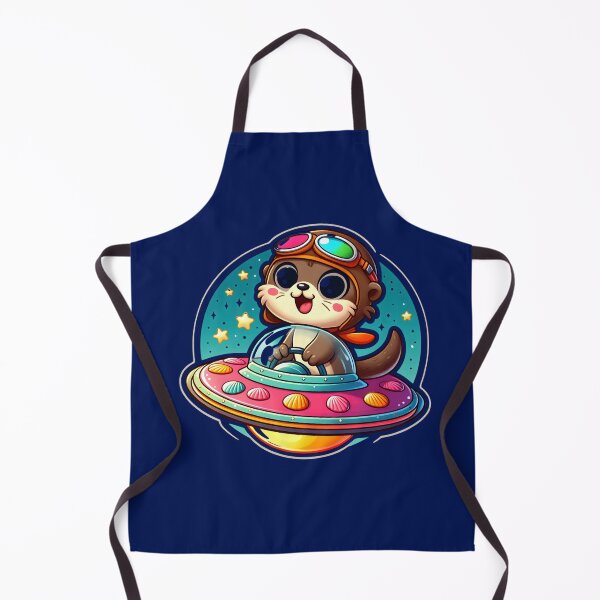 Item preview, UFO Kawaii Otter designed and sold by ArtistEmbrace.