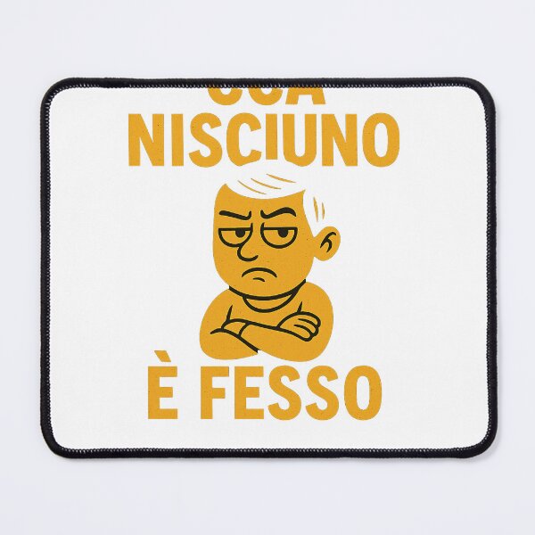 Aperçu de l'œuvre Ccà Nisciuno è Fesso - Dialetto Napoletana Naples Naples créée et vendue par SayItAnyway.