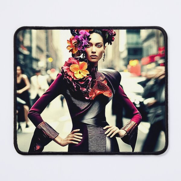Item preview, abstract woman haute couture designed and sold by SKULLARTISTRY.