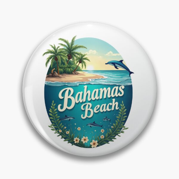 Item preview, Bahamas Beach Logo designed and sold by Super Perception.
