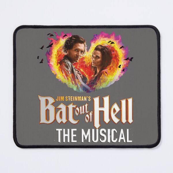 Item preview, Bat Out of Hell -  the Musical  - Logo t-shirt designed and sold by Top-show-shirts.