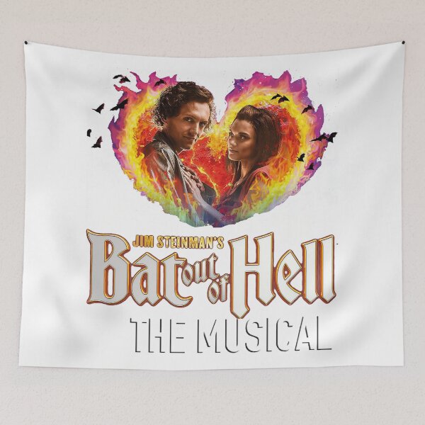 Item preview, Bat Out of Hell -  the Musical  - Logo t-shirt designed and sold by Top-show-shirts.