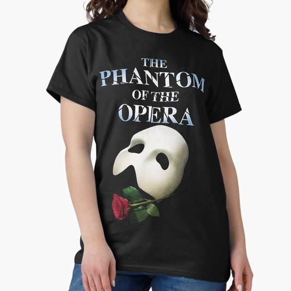 Aperçu de l'œuvre Le Fantôme de l'Opéra - la comédie musicale créée et vendue par Top-show-shirts.