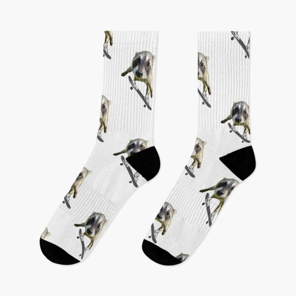 Item preview, The Skating Raccoon designed and sold by BerryBeach.
