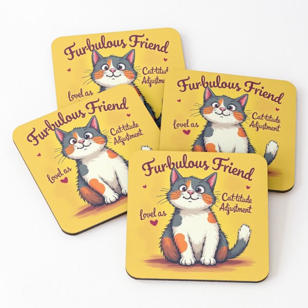 Item preview, Furbulous Friend Funny Cat Lover Design designed and sold by MyWittyThings.
