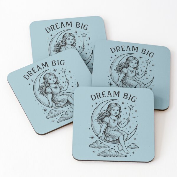 Item preview, Copy of Dream big moon swing stars night sky designed and sold by VanillaBlueSky.