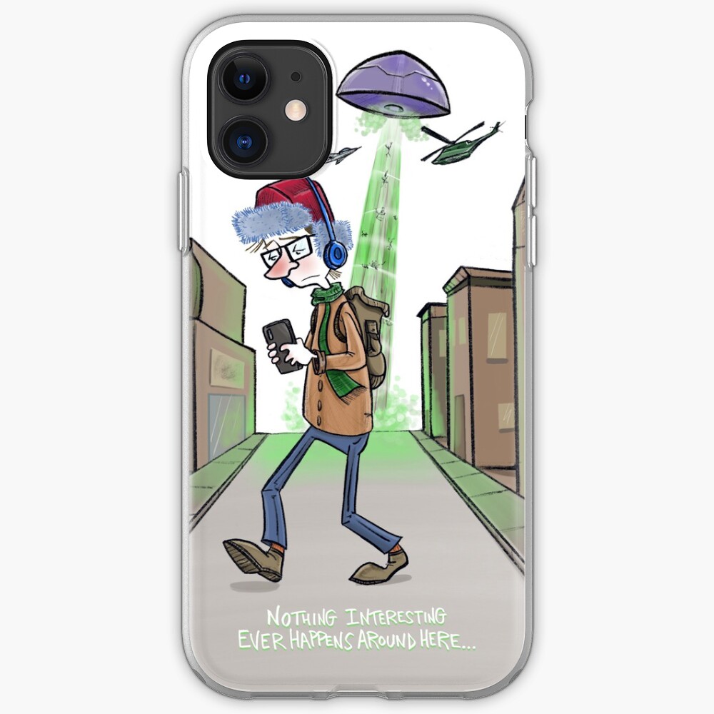 Alien Boredom iPhone Case & Cover