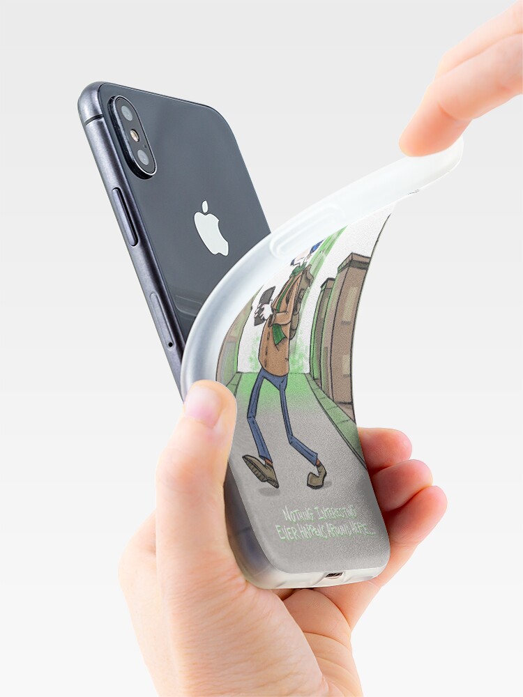 Alternate view of Alien Boredom iPhone Case & Cover
