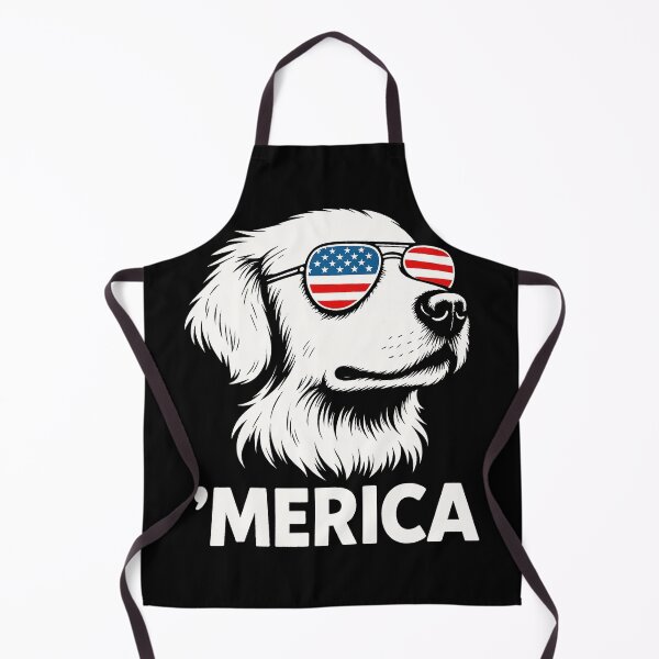 Item preview, 'Merica Patriotic July 4th Dog designed and sold by fusedtees.