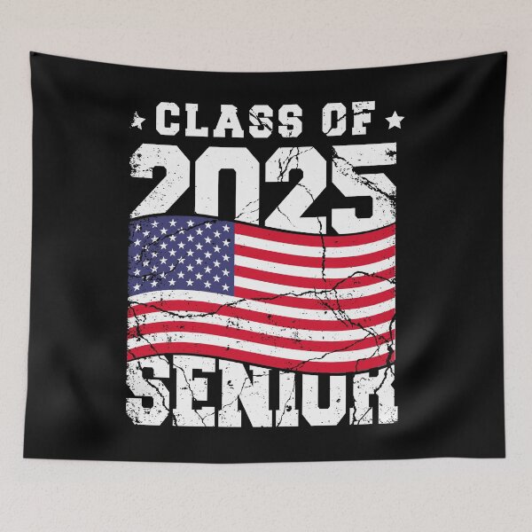 Item preview, Class of 2025 Senior American Flag Patriotic Design Gift for Graduation designed and sold by JUSTBEELEGANT.