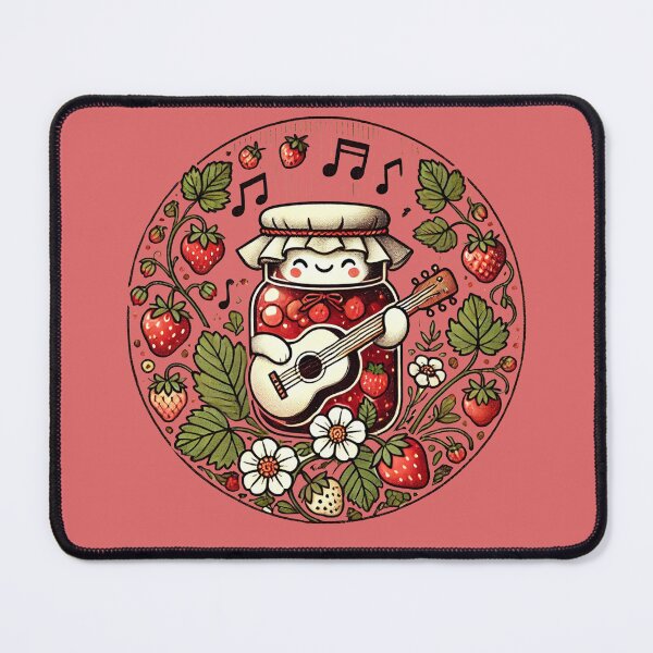 Item preview, Jamming Strawberry Jam designed and sold by FrictionMaxxing.