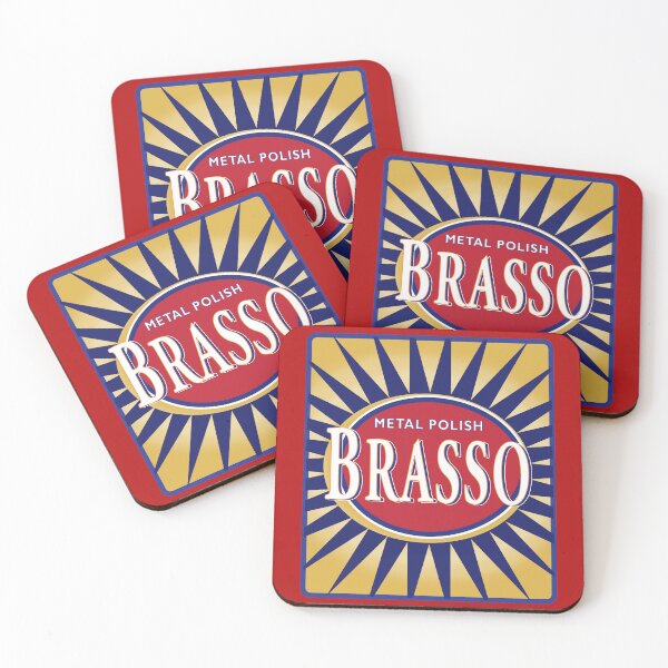 Artikelvorschau, Brasso Polnisches Retro-Label entworfen und verkauft von ASKEW GRAPHICS.