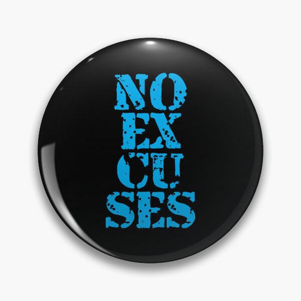 Item preview, Powerful Mindset Quotes | No Excuses designed and sold by typoinspired.