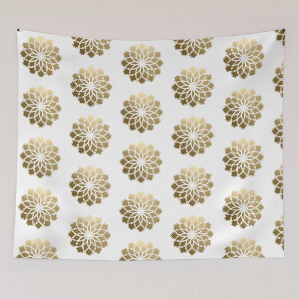 Item preview, Golden Flower Lotus of Life Sacred Geometry designed and sold by Mystic Kona.