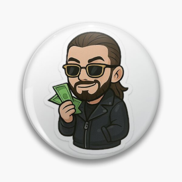 Item preview, SCH Rapper Money Chibi Cartoon Sticker designed and sold by NotoriousDaman.