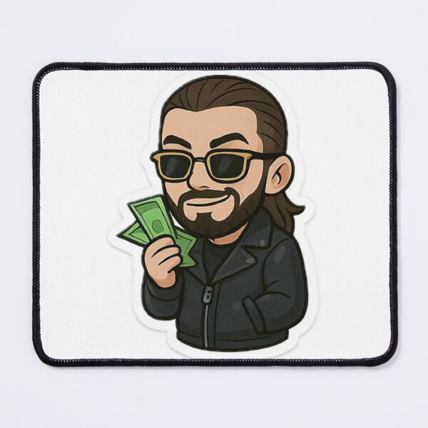 Item preview, SCH Rapper Money Chibi Cartoon Sticker designed and sold by NotoriousDaman.