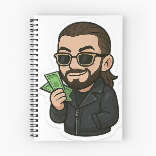 Artikelvorschau, SCH Rapper Geld Chibi Cartoon Sticker entworfen und verkauft von NotoriousDaman.