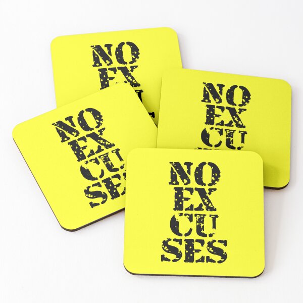 Item preview, Copy of Powerful Mindset Quotes | No Excuses designed and sold by typoinspired.