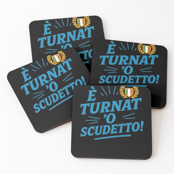 Item preview, È Turnat 'O Scudetto! - Dialetto Napoletano Napoli Naples designed and sold by SayItAnyway.