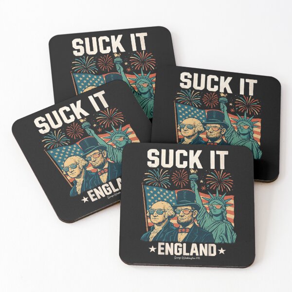 Item preview, Suck It England Funny George Washington 1776 USA 4Th Of July Retro designed and sold by Filek-mable.