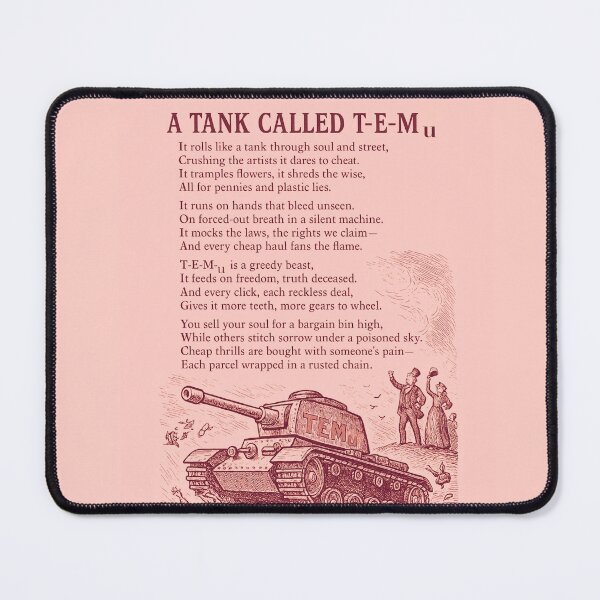 Item preview, A tank called bargain  designed and sold by Taika Tori Art .