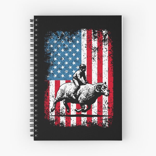 Item preview, Mutton Bustin 4th of July Sheep Rodeo USA Flag Design Graphic Gift designed and sold by JUSTBEELEGANT.