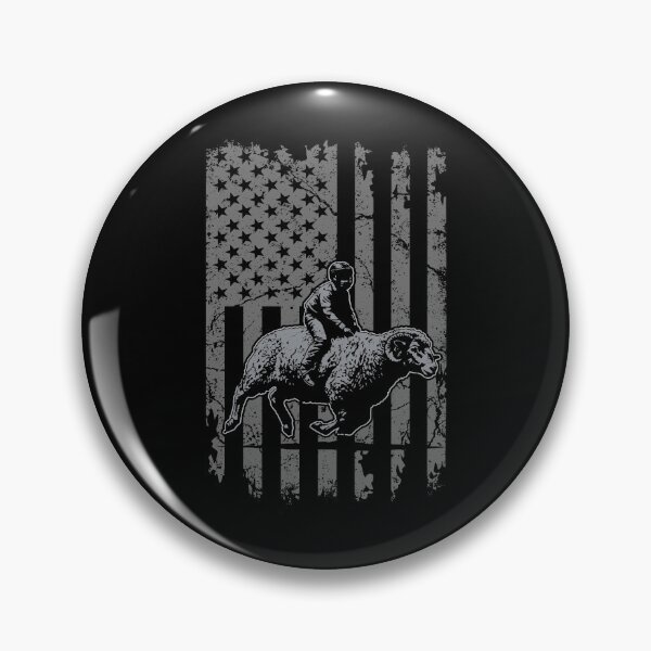 Item preview, Mutton Bustin 4th of July Sheep Rodeo USA Flag Design Graphic Gift designed and sold by JUSTBEELEGANT.