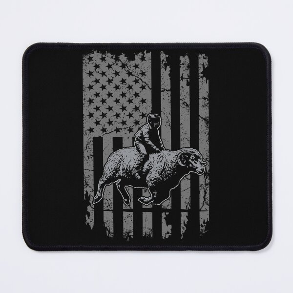 Item preview, Mutton Bustin 4th of July Sheep Rodeo USA Flag Design Graphic Gift designed and sold by JUSTBEELEGANT.