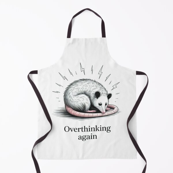 Artikelvorschau, Overthinking Club-Maskottchen entworfen und verkauft von VividTrails.
