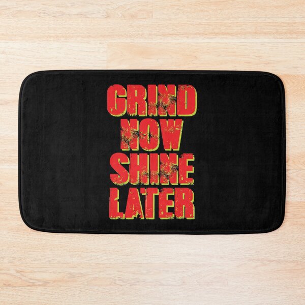 Item preview, Hardcore Gym Quote | Grind Now Shine Later designed and sold by typoinspired.