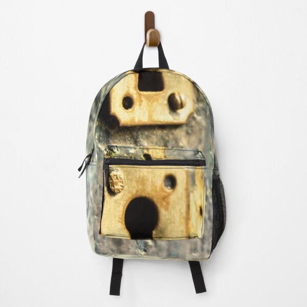 Item preview, partial view of an old metal lock on a wooden door 2 designed and sold by felipequeiroz.