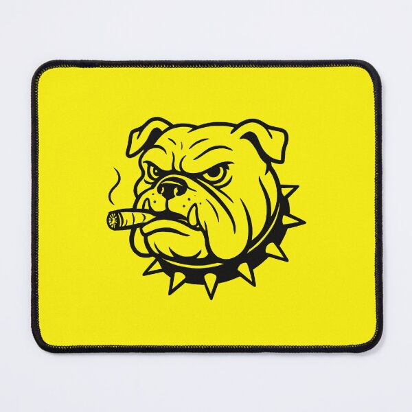 Item preview, Cigar Bulldog - enjoying a cigar designed and sold by MasonsTshirts.
